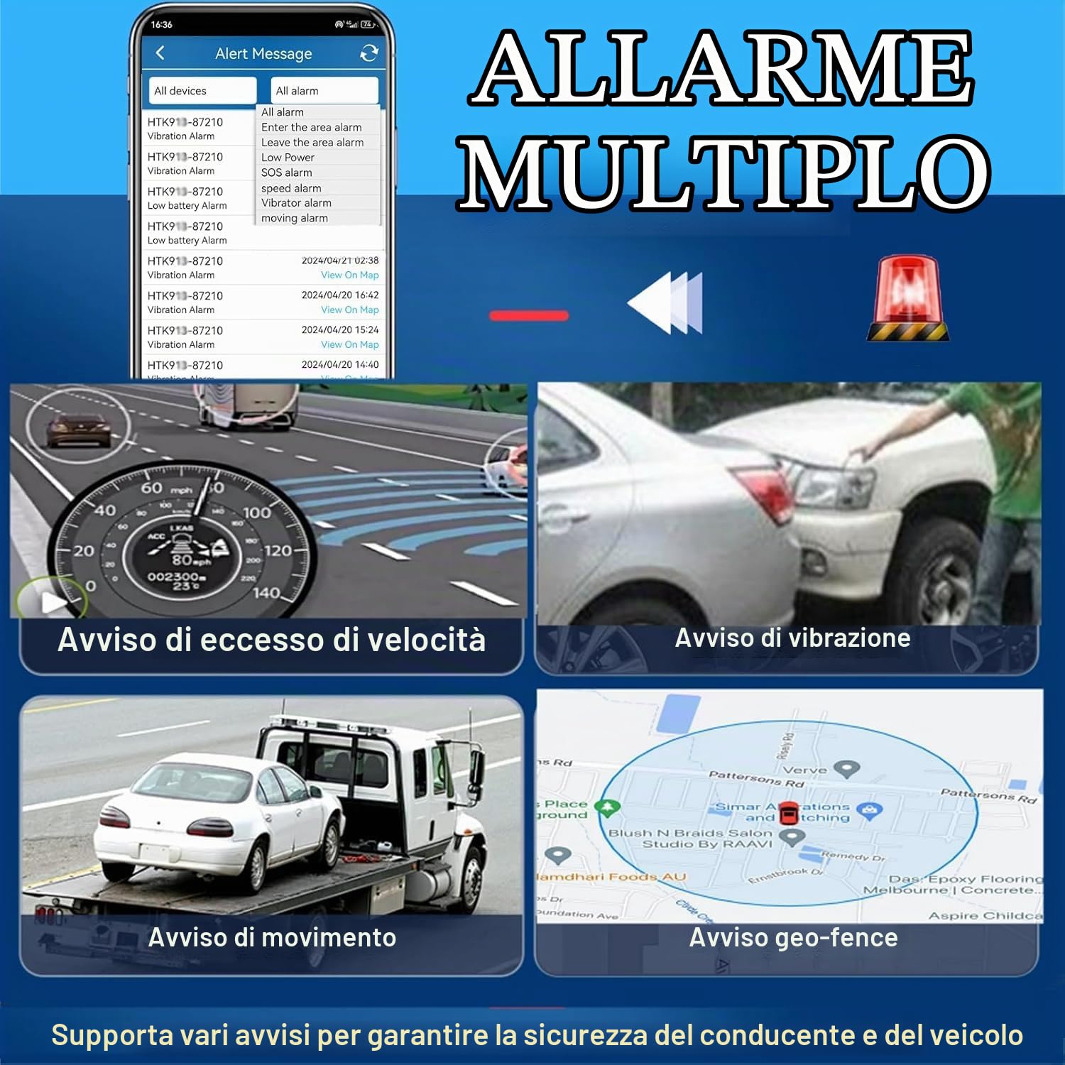 Micro Localizzatore GPS Satellitare Tracking in Tempo Reale Anti-perso GPS Tracker Spia Magnete Realtime Tracciatore di Posizione per Anziani Bambini App Gratuita, Impermeabile