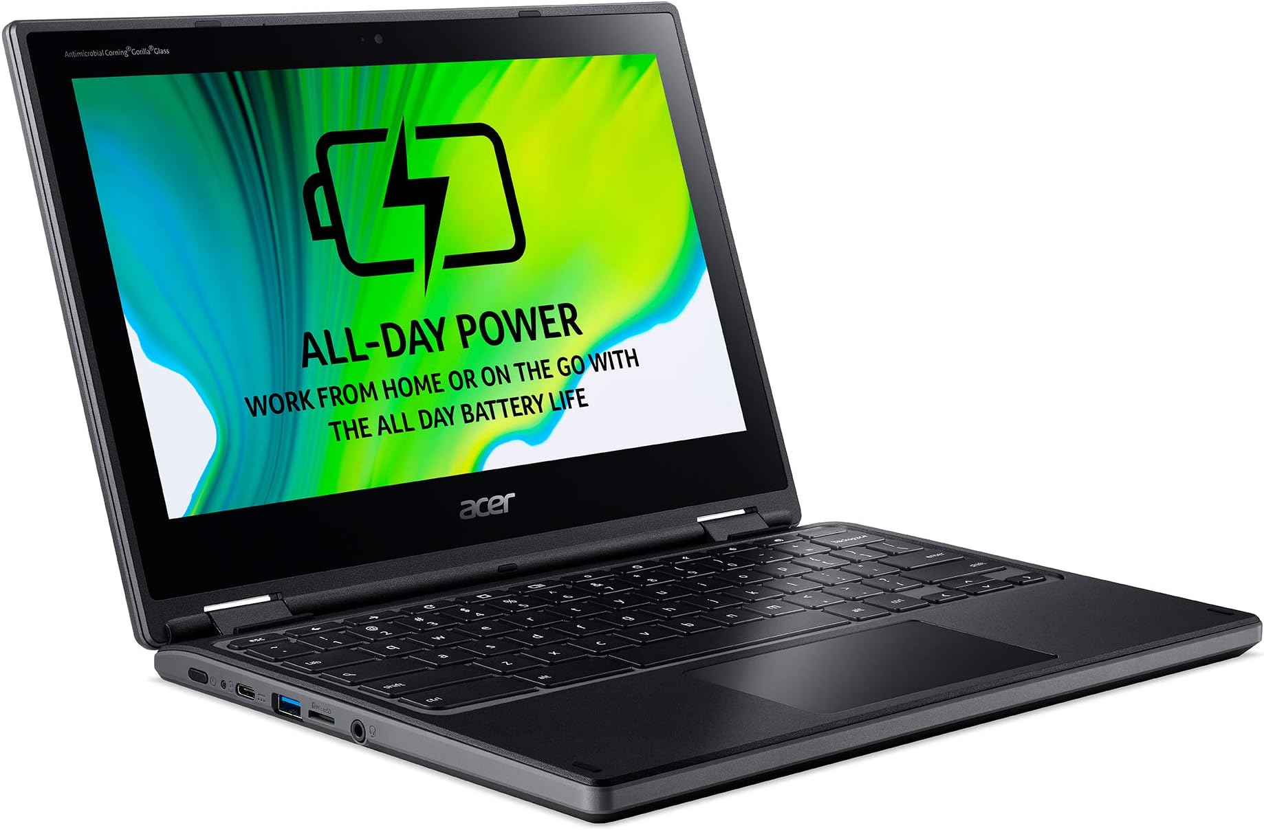 Acer Chromebook Spin 311 R721T - (AMD A4-9120C, 4GB RAM, 32GB eMMC, 11.6 inch HD touchscreen display, Chrome OS, Black)