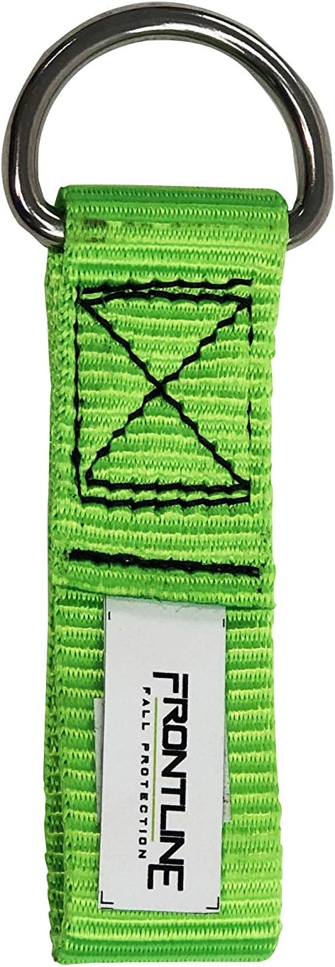 Frontline Fall Protection ACTLS222 ToolGrip 11 lbs Twin Tool Lanyard | Elasticated Webbing | Lightweight Carabiner Included | Polyester Lanyard for Double Tool Holding | Strength: 11 lbs - - 