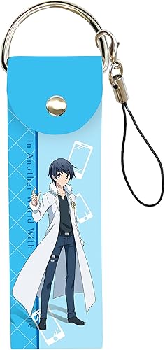 Amazon 異世界はスマートフォンとともに 01 望月冬夜 ビッグレザーストラップ アニメ 萌えグッズ 通販