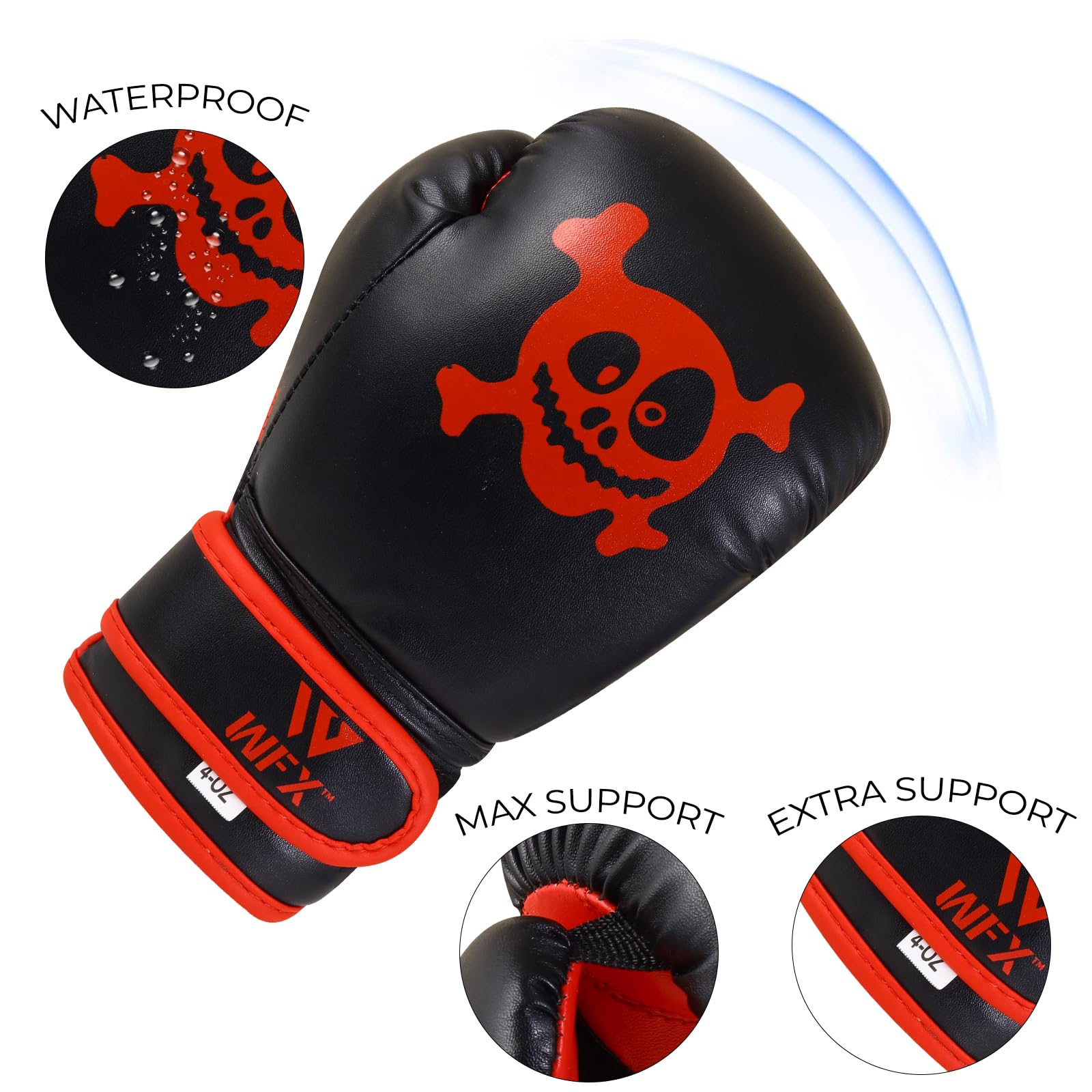 WFX Kids Boxing Gloves 4oz - Image 3