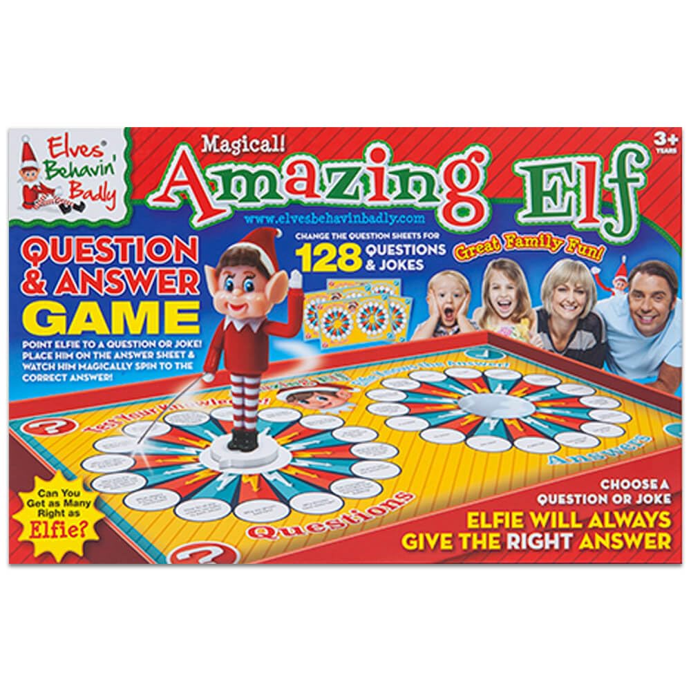 Elves Behavin' Badly Amazing Brain Elf Question & Answer Game