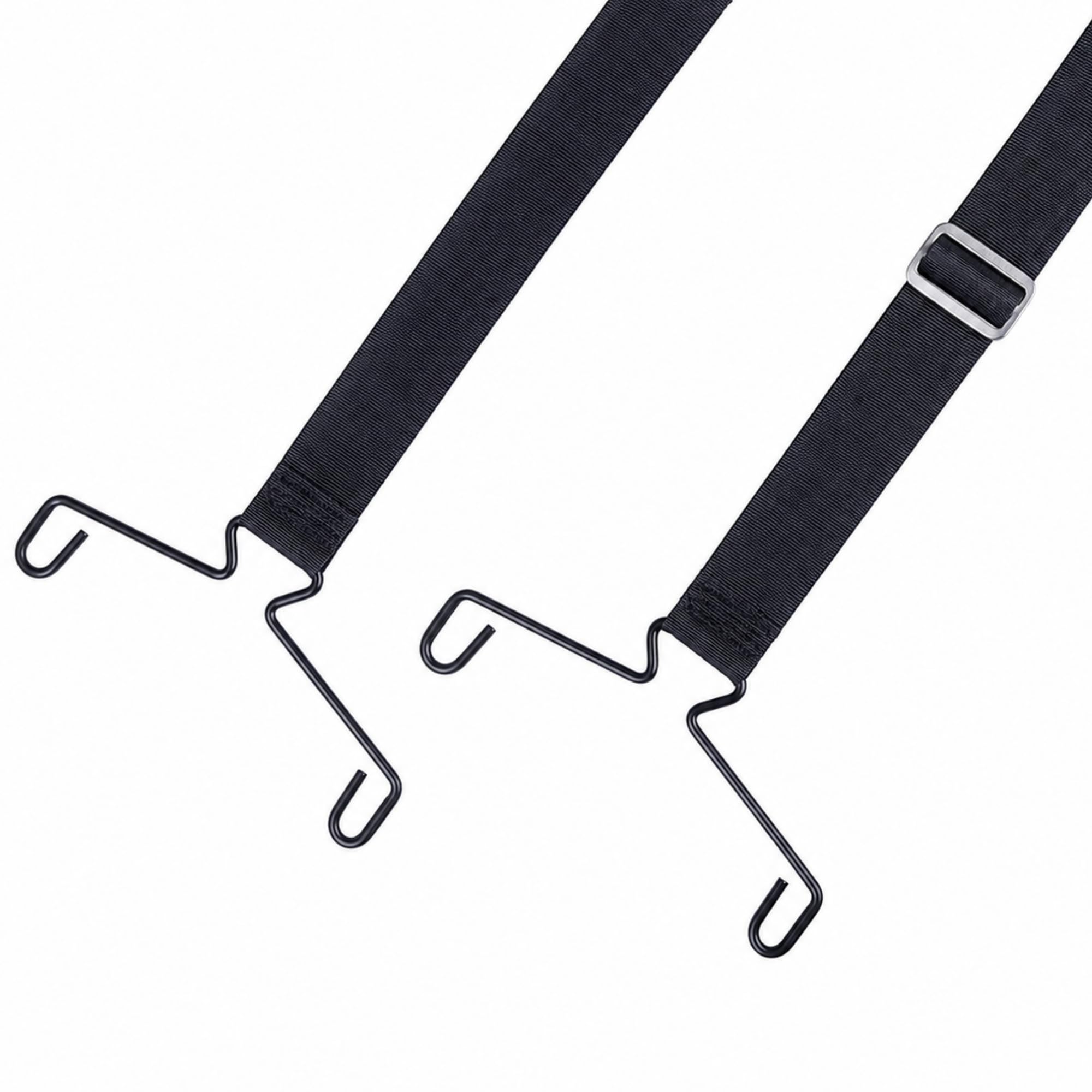 Car Cradle Hanger Belt Set | Baby Jhula Palna Ghodiyu Jholi Hanging Strap Kit with Adjustable Nylon Belt & Metal Hooks | Travel Cradle Accessory for 0-3 Year Baby | Cradle Not Included-image-37