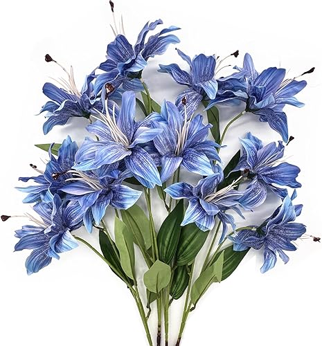 Vista 33 de CATTREE Planta artificial de palmera, plantas tropicales falsas con hojas de plástico de vegetación sintética, arbustos de helecho boston bushe