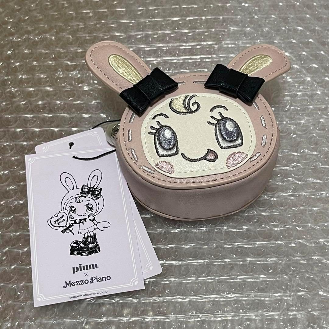 piumxMezzo Piano ベリエちゃんミニポーチ チャーム ピンク S115610525