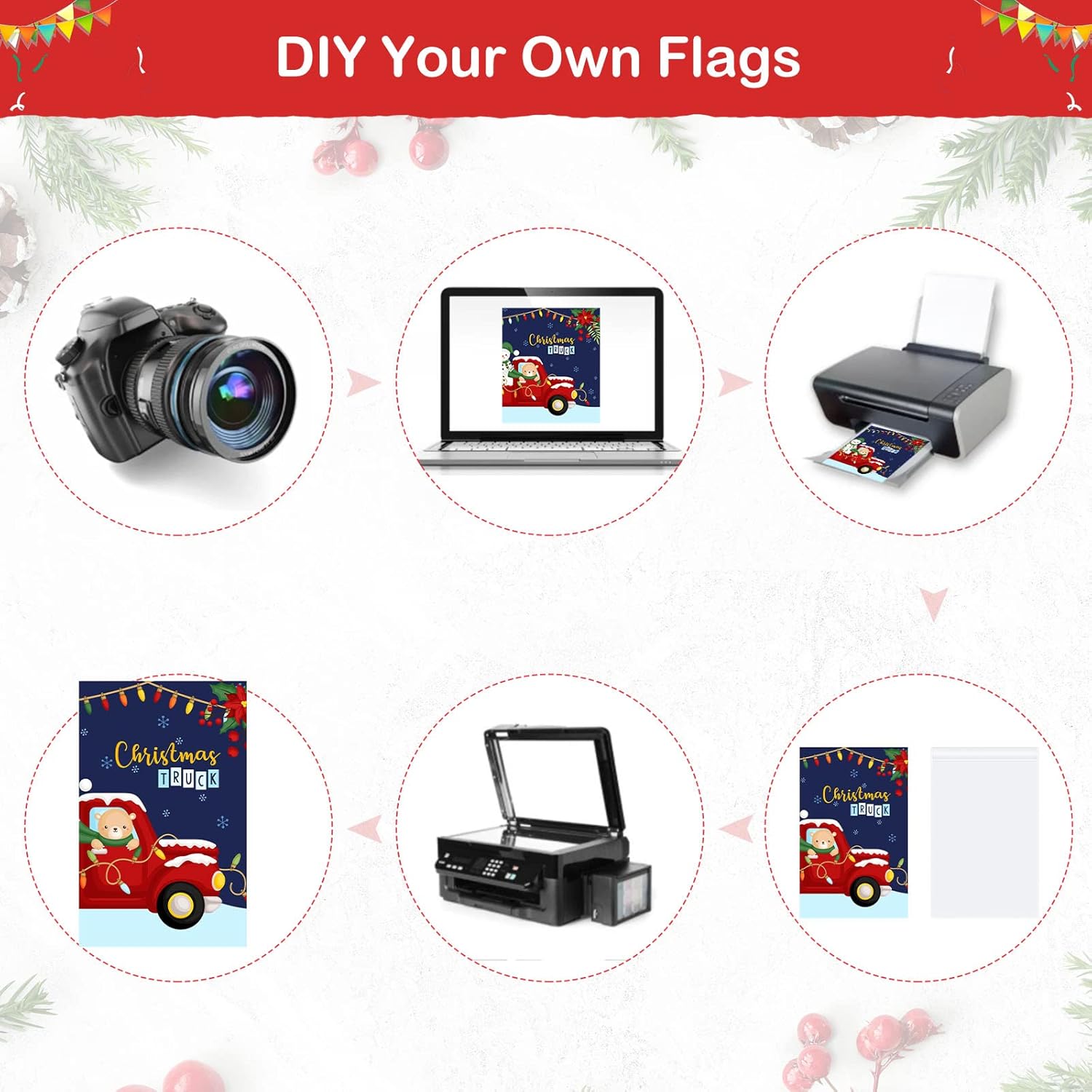 Shimeyao 54 Pcs Easter Sublimation Garden Flag Blank Bulk 12 x 18 Inches Blank Sublimation Flags DIY Polyester Heat Transfer Banner for 250 Years America Decoration