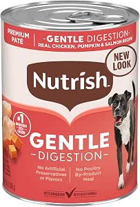 Nutrish Gentle Digestion Paté Wet Dog Food, 13 oz Can (Rachael Ray)
