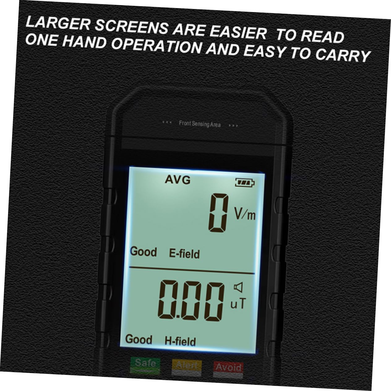 ABOOFAN Détecteur De Rayonnement Compteur Emf Portable Numérique Équipement Testeur De Rayonnement De Champ Électromagnétique