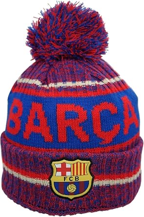 Icon Sports FC Barcelona Official Licensed Winter Soccer Beanie 10