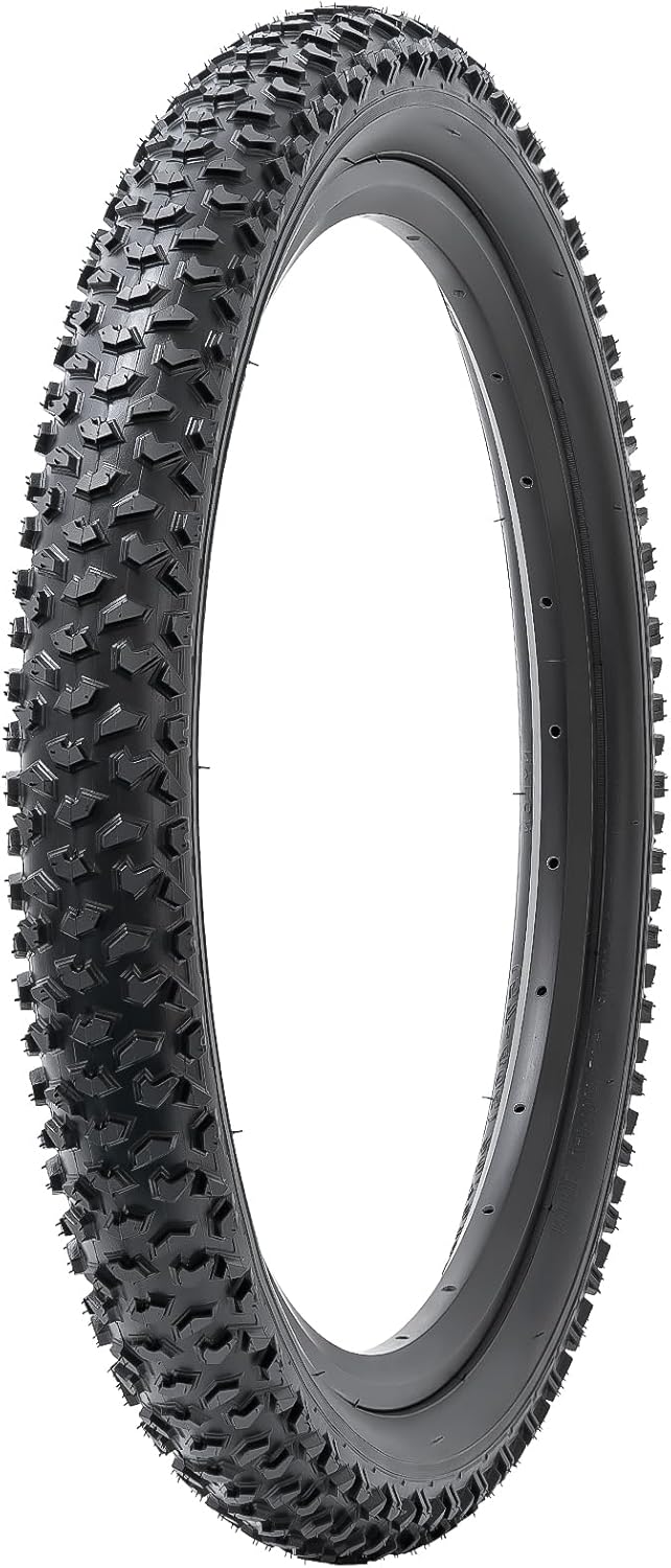 YUNSCM 2-PCS 20" Bike Tires 20x2.125/57-406 Compatible with Mountain Bike 20x2.0 20x2.10 20 x 2.125 20x2.15 Bicycle Tires (Y-1116)