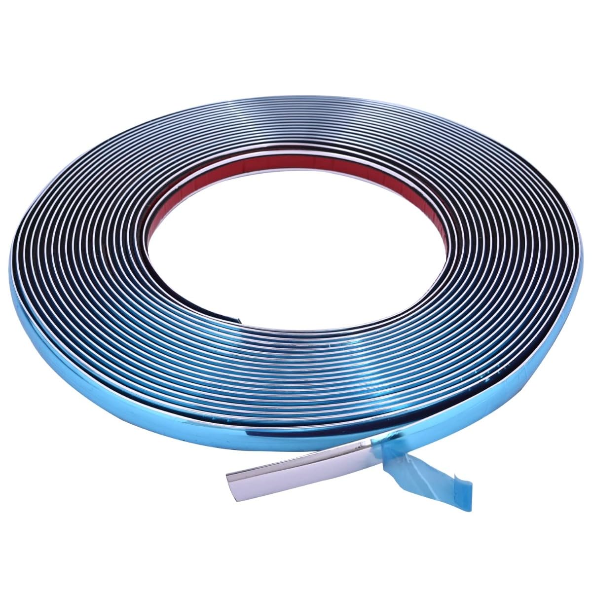 AUTO Addict CAR Chrome Door Beading ROLL 10MM 20MTRS Silver Compatible with Nissan Terrano-image-14