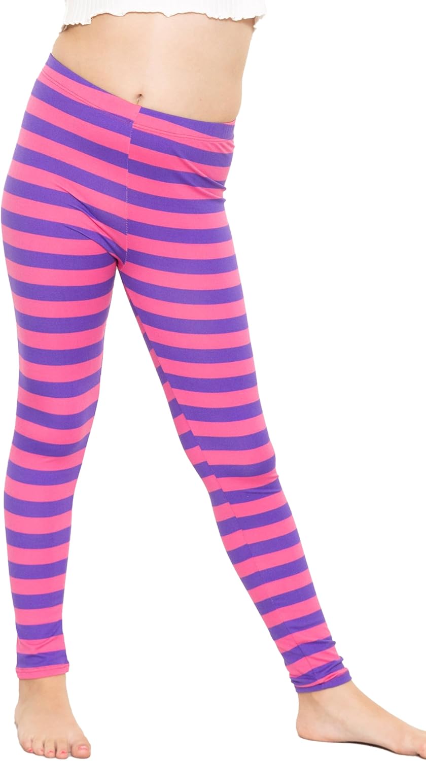 STRETCH IS COMFORT Girls 2 Piece Hoodie Short Sleeve Long Sleeve Crew Neck Top and Leggings Set Kids Thermals Underwear Set