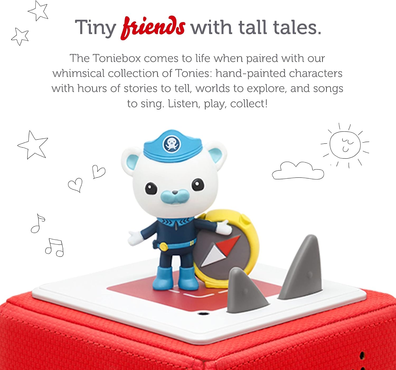 Tonies Captain Barnacles Audio Play Character from The Octonauts