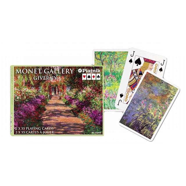 Piatnik - Naipes Que representan el Puente en Giverny de Monet