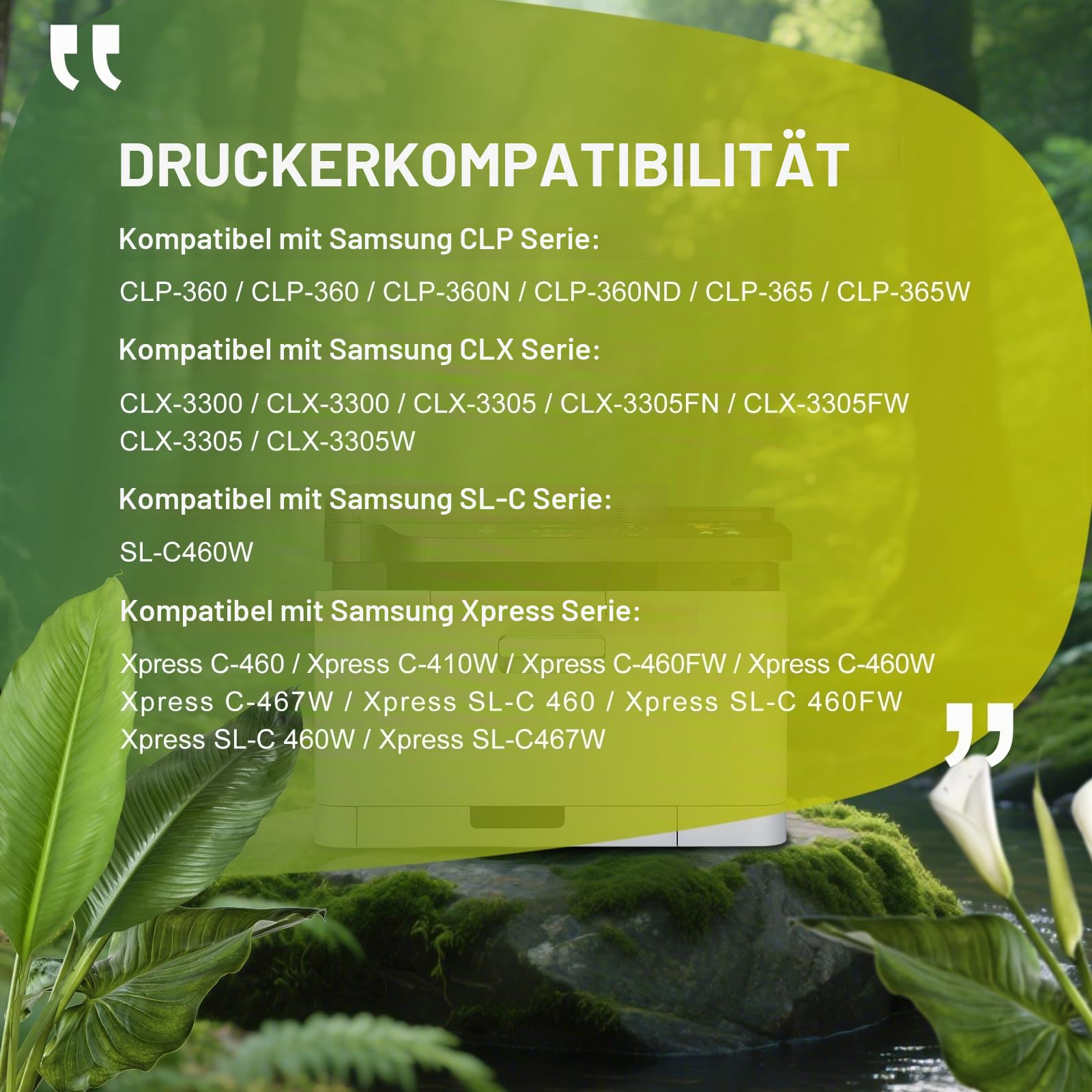 Kompatible CLT-R406 Trommel für Samsung CLT R406 Bildeinheit für CLP 360 365 CLX 3305 3300 SL-C460W Xpress C480w C480fw C430 C430w C460fw C460w C410w Trommeleinheit