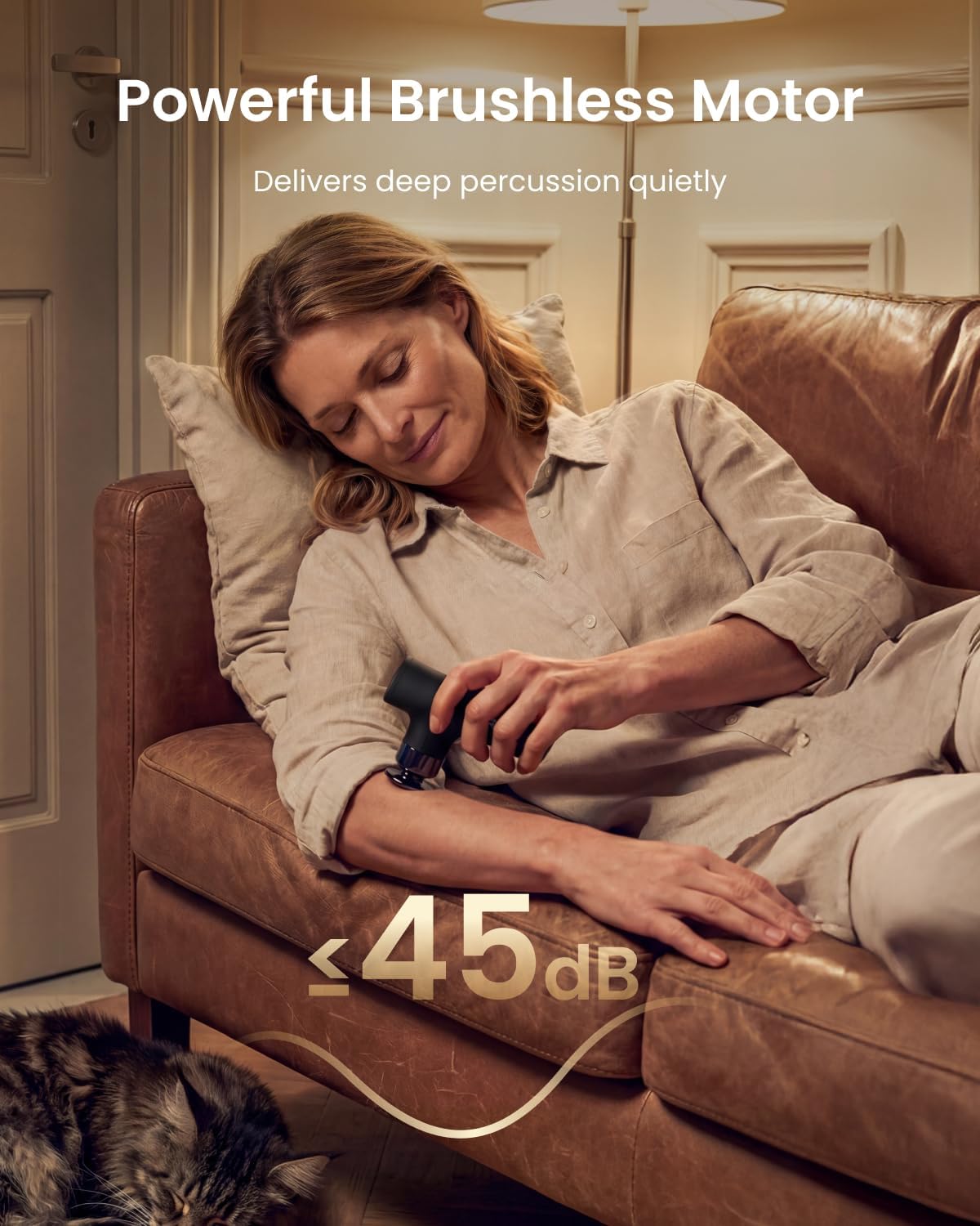 RENPHO Micro One Super Mini Massage Gun for Women, Portable Travel Massager for Muscle Relief, 4-Speed Percussion Massage Gun for Office, Home & Daily Comfort - Image 6