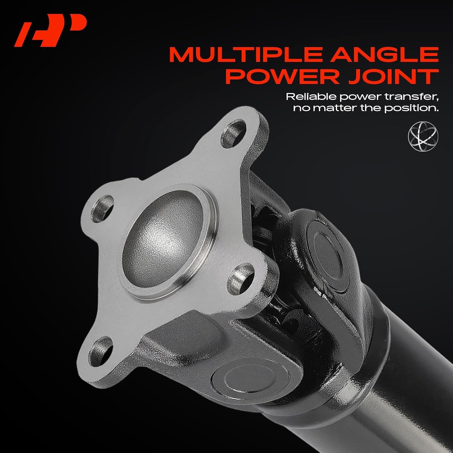 A-Premium Rear Driveshaft Assembly Compatible with Toyota Tundra 2000 2001 2002 2003 2004, 4.7L, 4WD - Replace# 3710034051, 3710034050 - Complete Drive Shaft Prop Shaft, 67.91"-69.49"