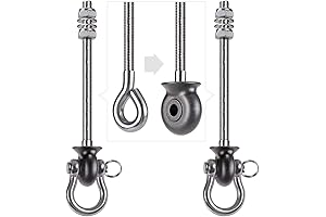 Dolibest 304 Stainless Steel Swingset Hardware for Wood and Steel Beams, 1800LB...
