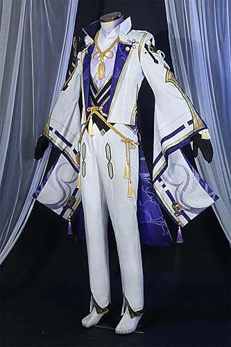 Miniatura 17 de Weixu Disfraz de cosplay de todos los personajes, traje de uniforme de Halloween, traje de carnaval para mujeres y hombres