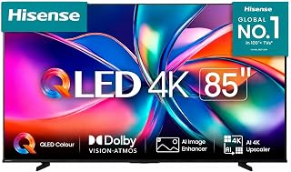Hisense 85 Inch 85Q61Q QLED 4K Smart TV With VIDAA OS