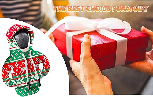 Miniatura 6 de Car Gear - Funda con capucha divertida para palanca de cambios, 2 piezas, sudadera con capucha, accesorios para el interior del automóvil,