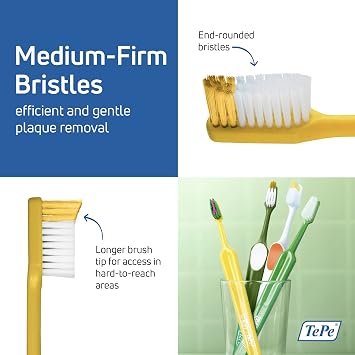 TEPE Nova Medium Medium Toothbrush Assortment