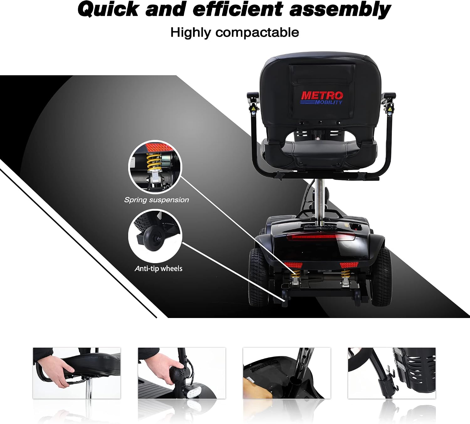 Quick and Efficient Assembly of Mobility Scooter