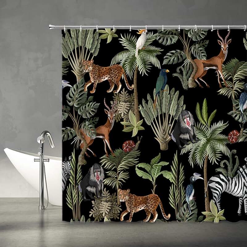 jungle curtains