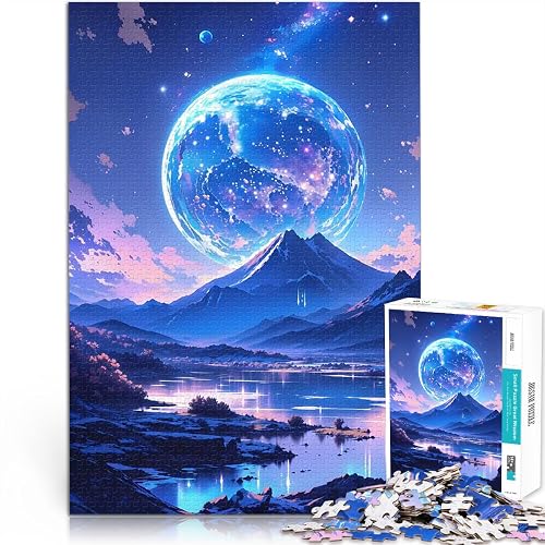 Planeta Montaña Anime Puzzle de 1000 Piezas para Adultos Juguetes adictivos Que desafían la Inteligencia…