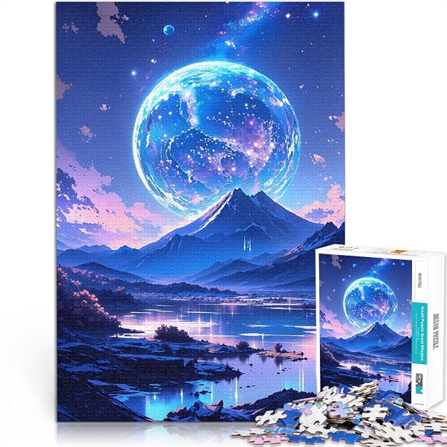 Planeta Montaña Anime Puzzle de 1000 Piezas para Adultos Juguetes adictivos Que desafían la Inteligencia…