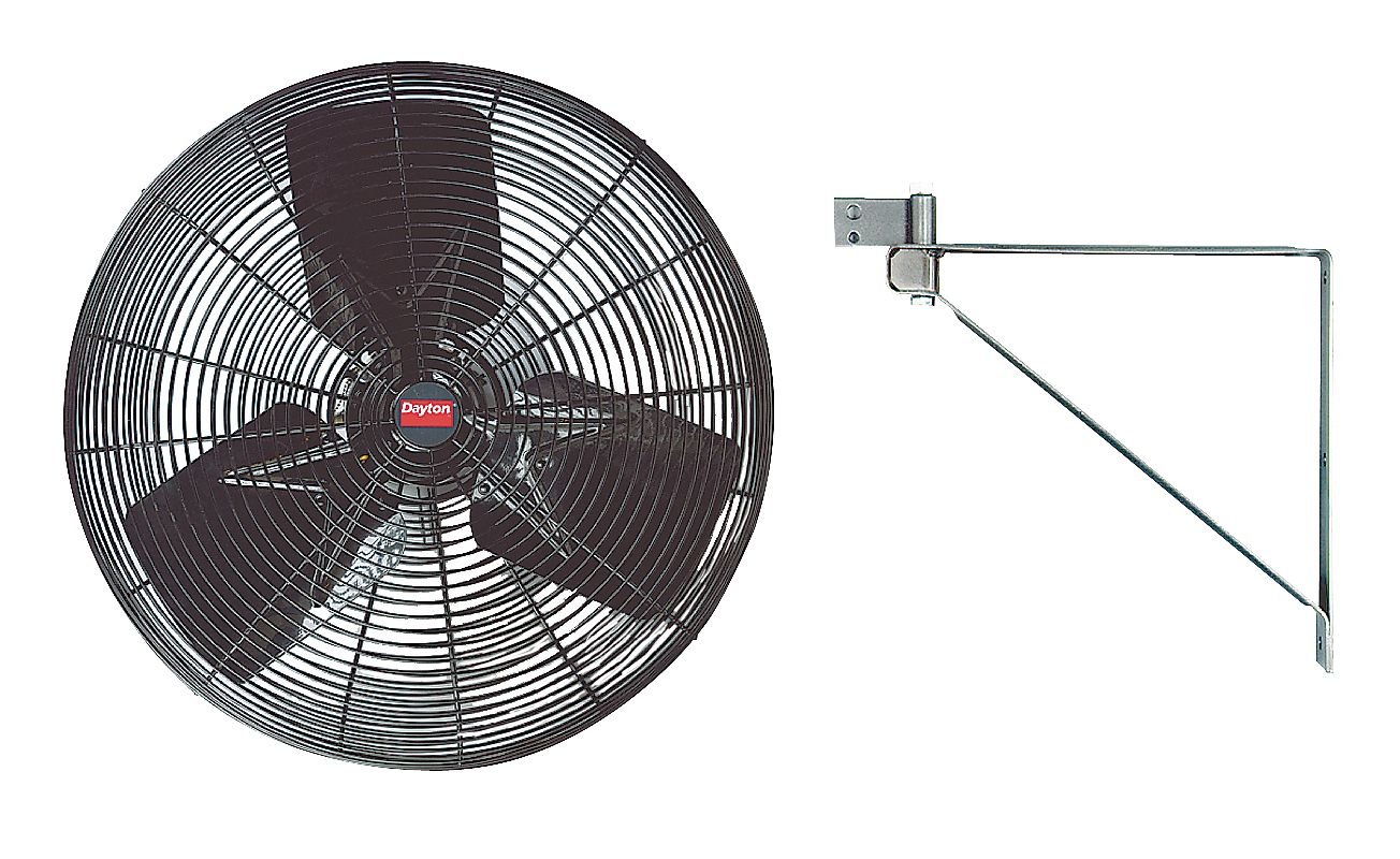 DAYTON 24" Commercial Wall-Mounted Air Circulator