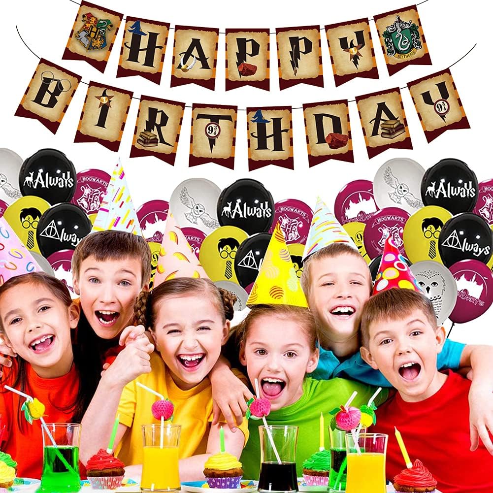 The Birthday Party Supplies, The Movie Theme Birthday Party Decorations, Includes