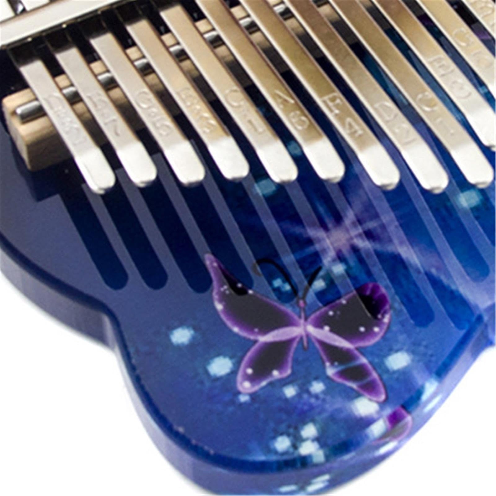 Przenośna Kalimba 17 Nut Kryształowa Kalimba
