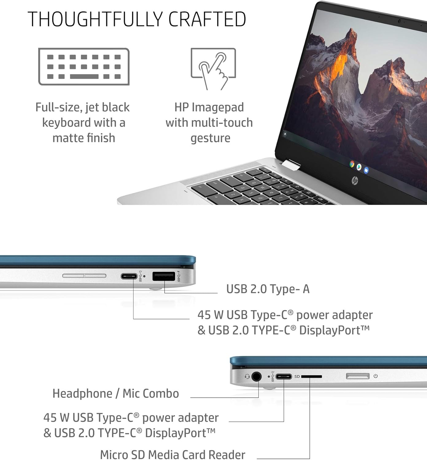 Buу 1 gеt 1 🔥 HP Chromebook x360 14a Laptop - Dual Core Intel Celeron N4020 - 4 GB RAM - 32 GB eMMC Storage - 14-inch HD Touchscreen - Google Chrome OS - Lightweight and Long Battery Life (14a-ca0030nr, 2020) Bеѕt Quаlіtу 🔥 HP Chromebook x360 14a Laptop - Dual Core Intel Celeron N4020 - 4 GB RAM - 32 GB eMMC Storage - 14-inch HD Touchscreen - Google Chrome OS - Lightweight and Long Battery Life (14a-ca0030nr, 2020)
