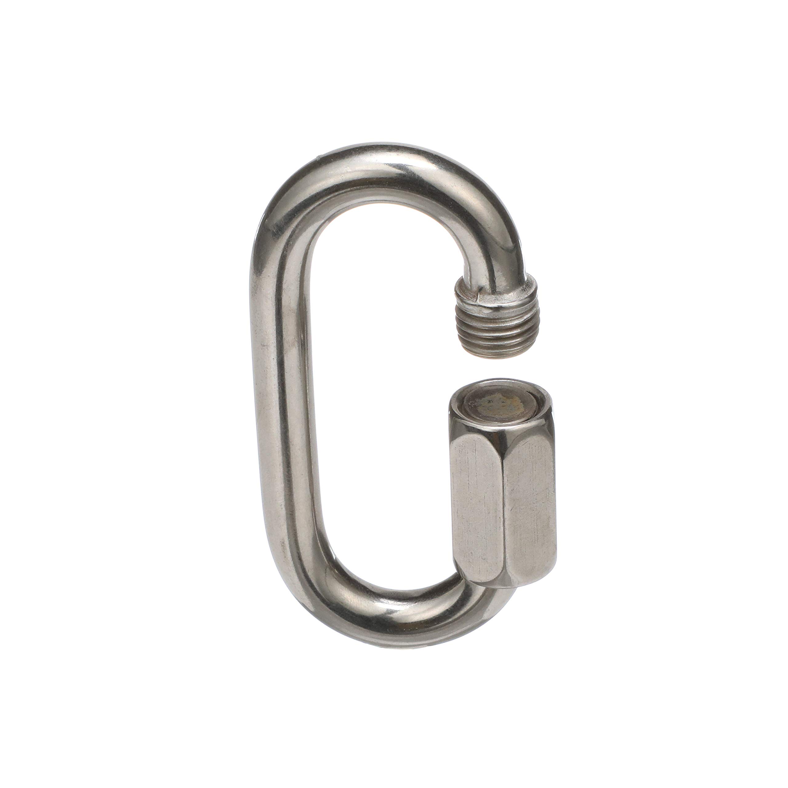 Seachoice 43471 Stainless Steel Chain Link with Threaded Locking