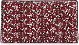 Goyard, Pre-Loved Richelieu Wallet Coated Canvas Long, Red