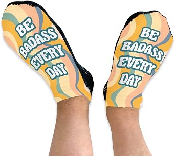 sockprints Inspirational Socks for Women - Positive Affirmation Socks, Inspirational Gifts - Over 12 Styles
