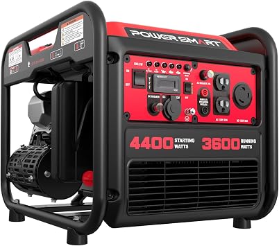 PowerSmart 4400 Watt Portable Generator for Home Emergency Use