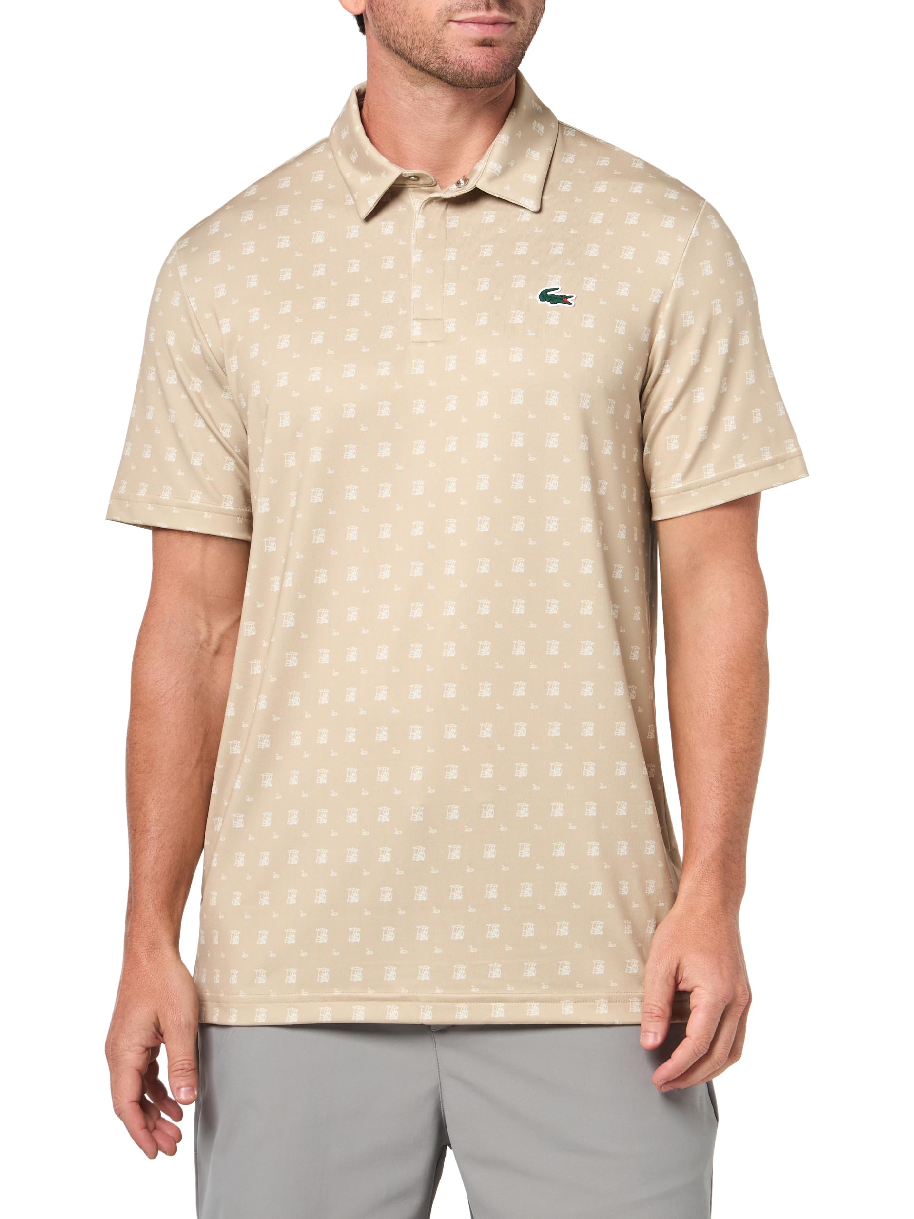Men's Regular Fit UV Protect Golf Polo Shirt