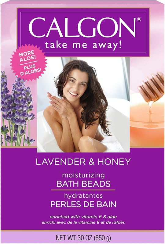 Pérolas de banho Calgon Lavender & Honey, 30 oz