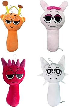 S-prunki Plush Toy, Funny S-prunki Plushies for Games Fans,Soft Stuffed Animal Pillow Figure Doll Gifts for Adult Kids