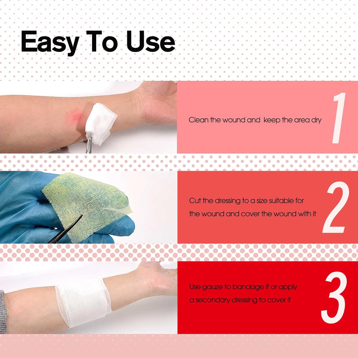 Xeroform Petrolatum Dressing 2"x2", 28 PCS Non-Adherent Gauze for Low Exudating Wounds, Fine Mesh Gauze Pads for Burns, Abrasions, Lacerations, Skin Grafts and Surgical Incisions
