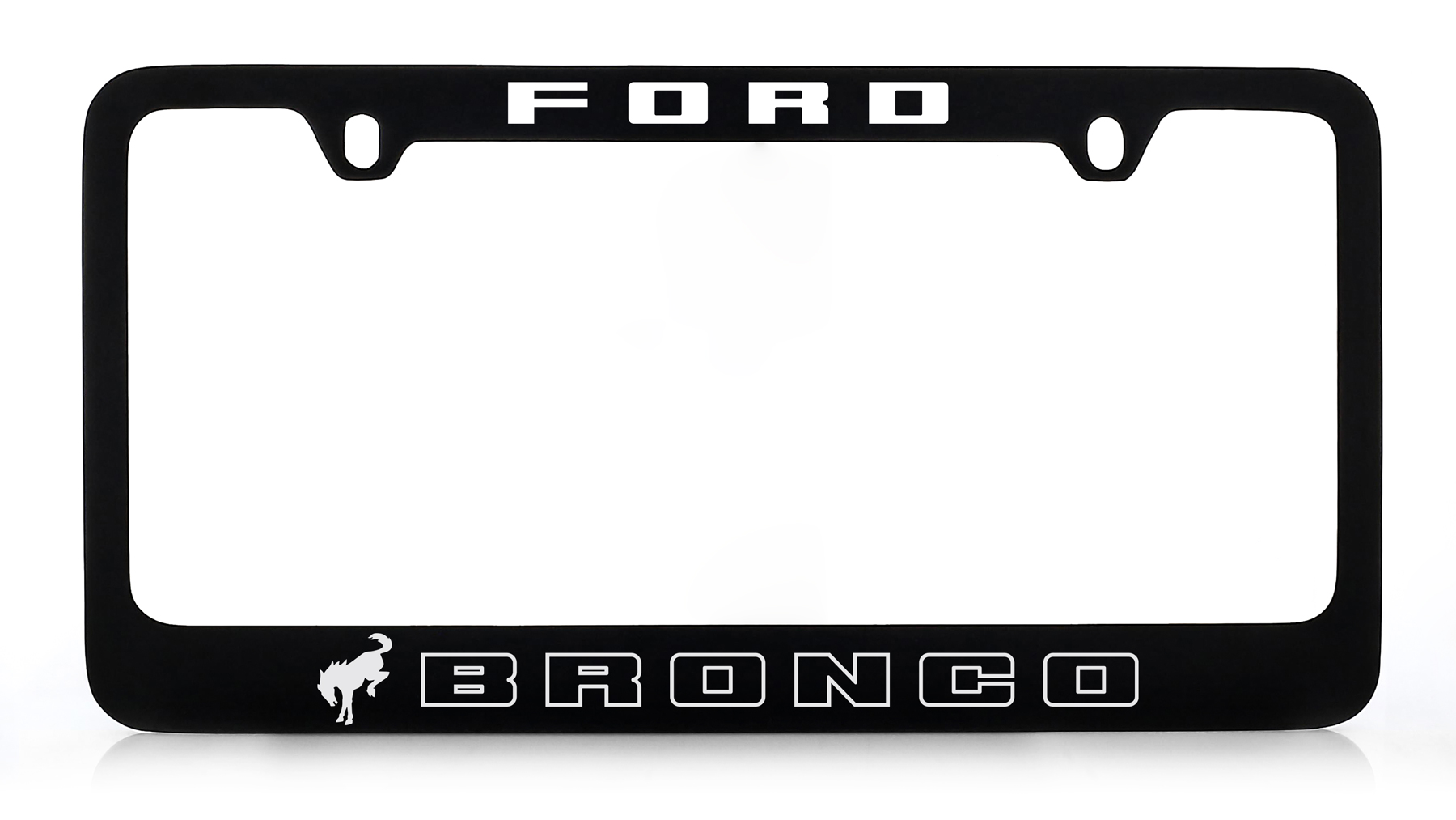 Amazon.com: FORD Bronco UV Printed Metal License Plate Frame