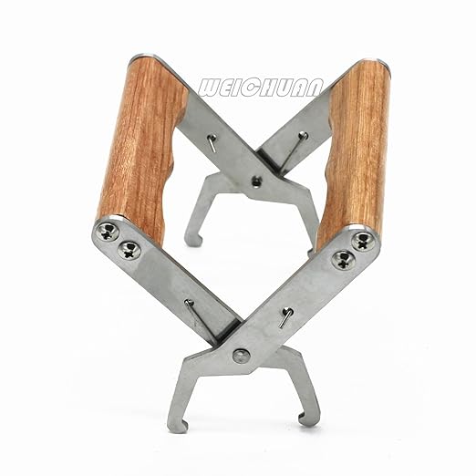 Pinza para bastidores de colmena de acero inoxidable de Weichuan miniatura 4