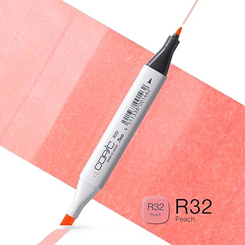 Miniatura 2 de Copic Marcador con punta reemplazable, R32-Copic, Peach