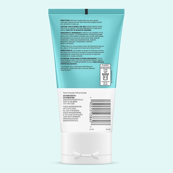 Amazon Essentials Deep Cleansing Exfoliating Scrub, 5 Ounces, 1-Pack (Previously Amazon Basics)