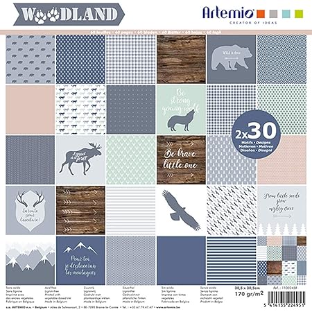 Kit di carte per scrapbooking della Scuola di Magia II - Artis decor