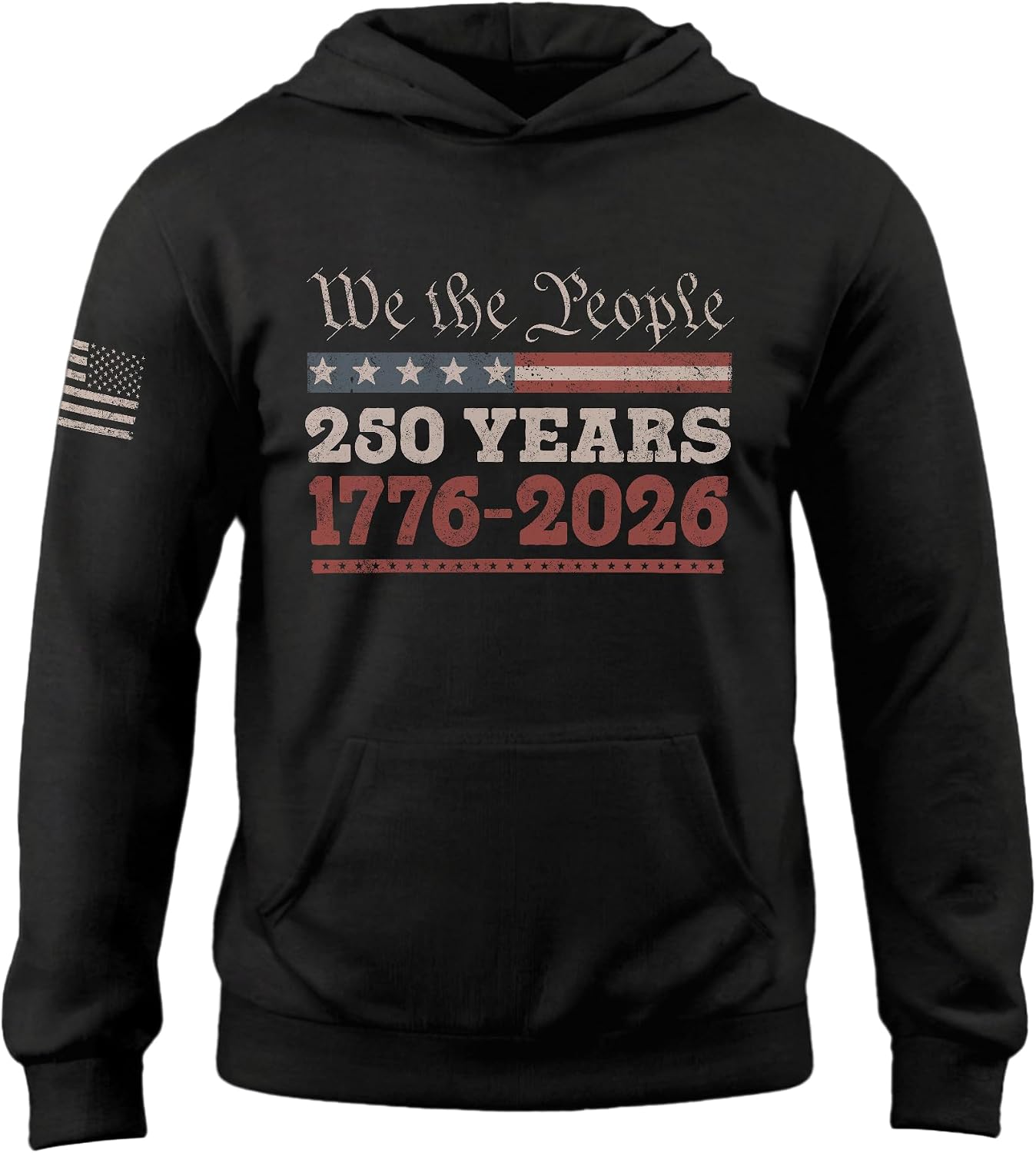 250 Anniversary Usa Hoodie, Patriotic Hoodies For Men, 250th Birthday Of America Hoodie