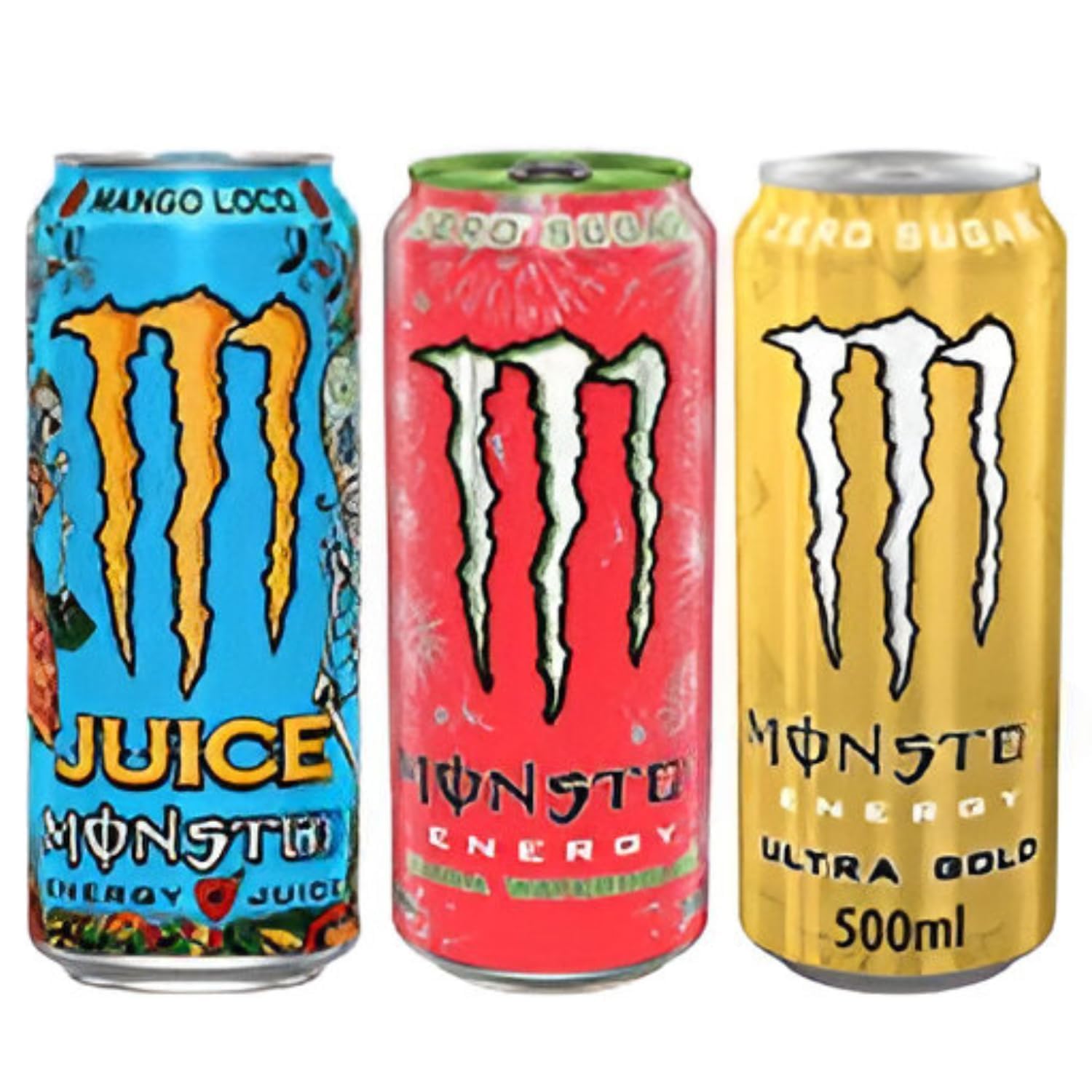 Dryfruit mart Energy drink Assorted Flavour Variety Pack, 500ml x Pack of 12 (Imported) (Any 12 Flavour) - Image 4 thumbnail