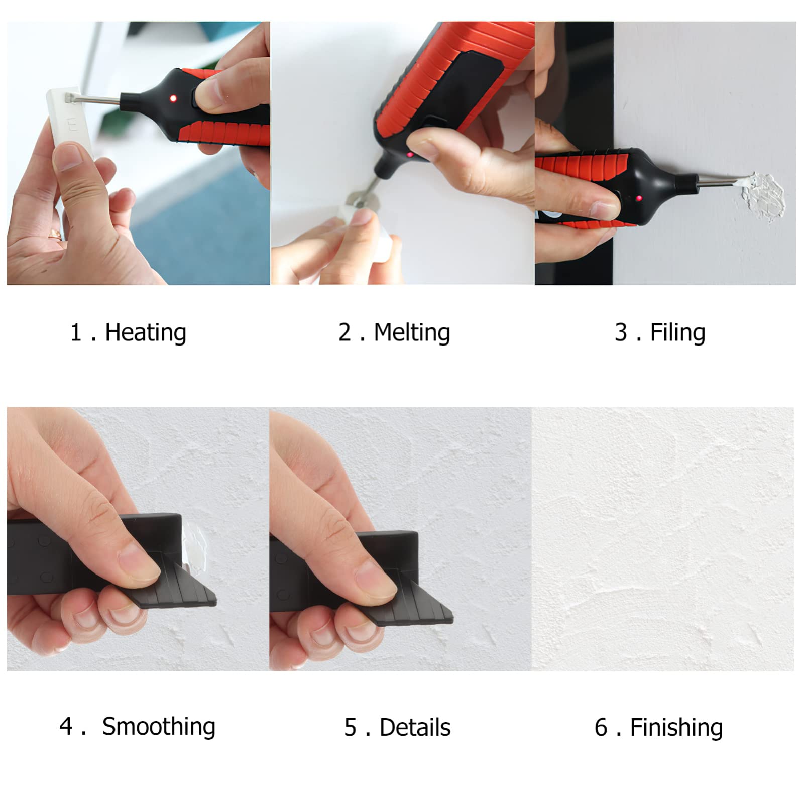Angoily Kits De Reparación De Pisos Eliminador De Arañazos Para Suelos De Madera Colores Masilla Para Suelos Laminados Reparación De Arañazos Cocina